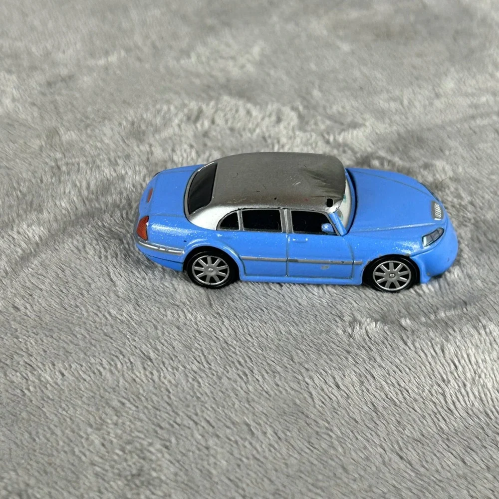 Mattel Disney Pixar Cars Kori Turbowitz Blue Silver Diecast Toy Car